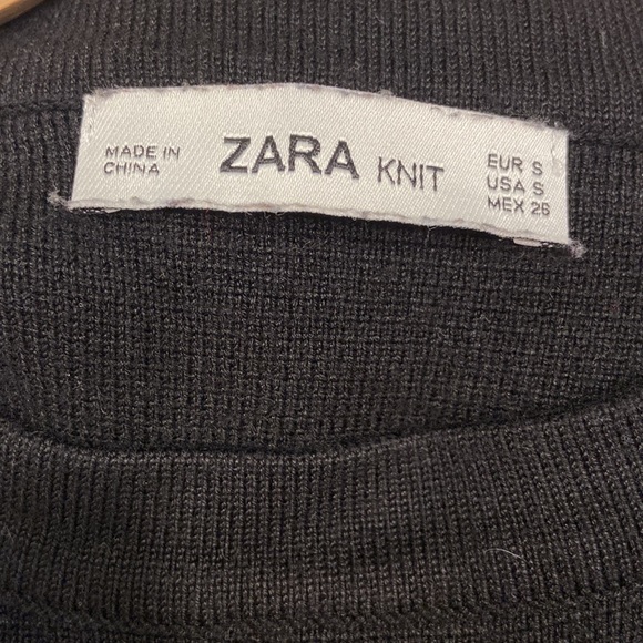 Zara Knit Cropped Shirt - Picture 3 of 3
